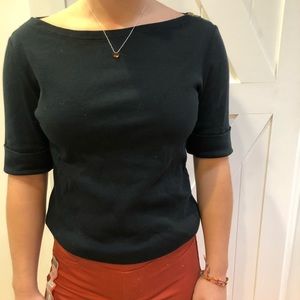 Lauren cotton fitted Tee M